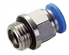 CONEXAO RETA MACHO 1/4 BSP
