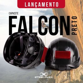 CAPACETE FALCON PRETO