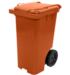 CONTENTOR PLÁSTICO 240L COM RODAS